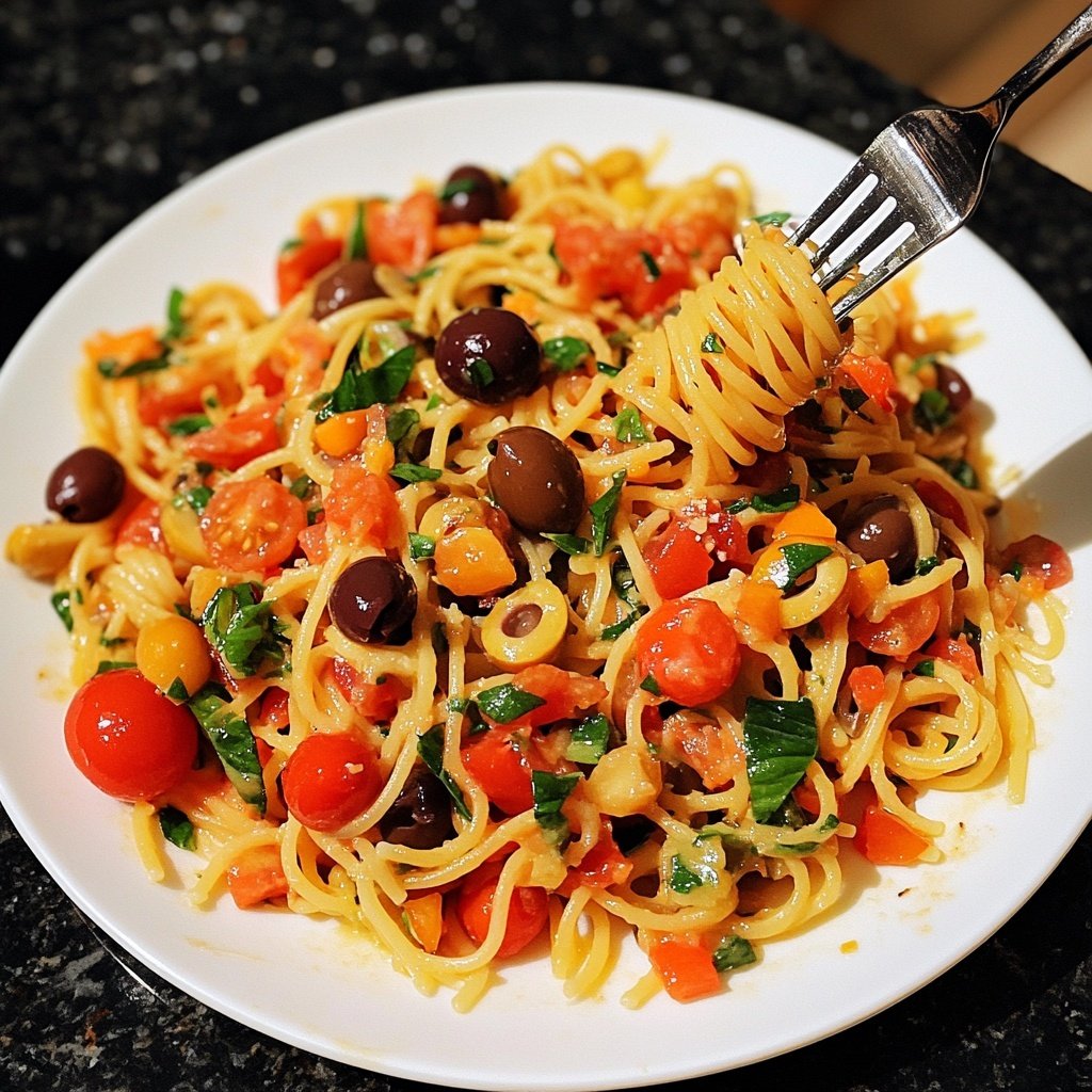 Italienischer Spaghetti-Salat