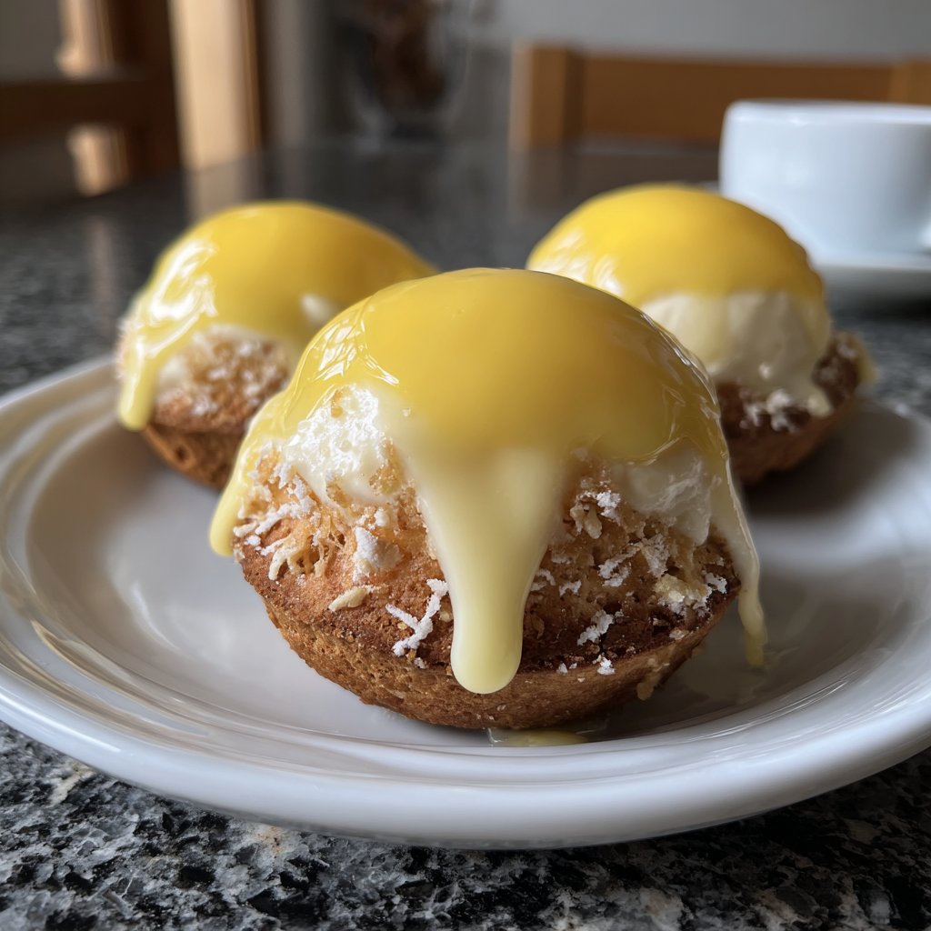 Mini-Törtchen mit Zitronencreme