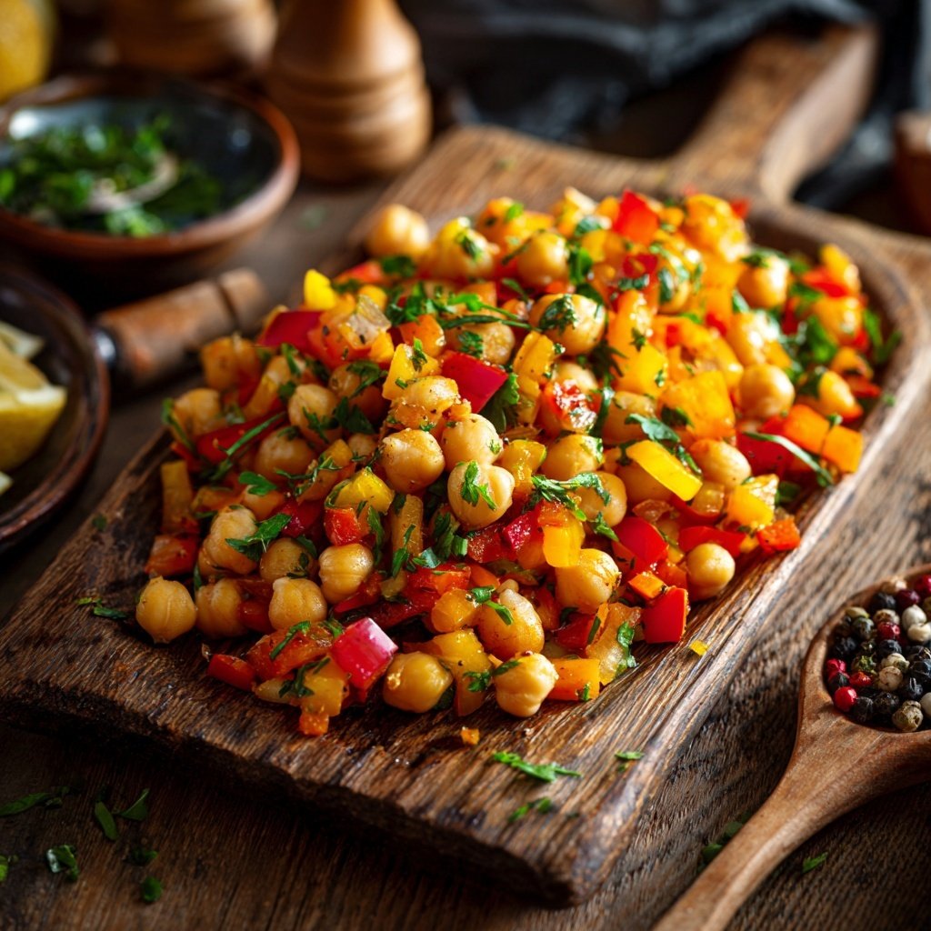 Kichererbsen Salat Zum Grillen