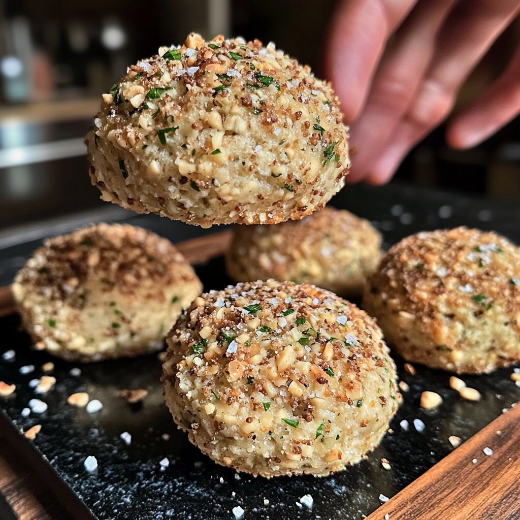 Protein Bällchen mit Mandelmehl