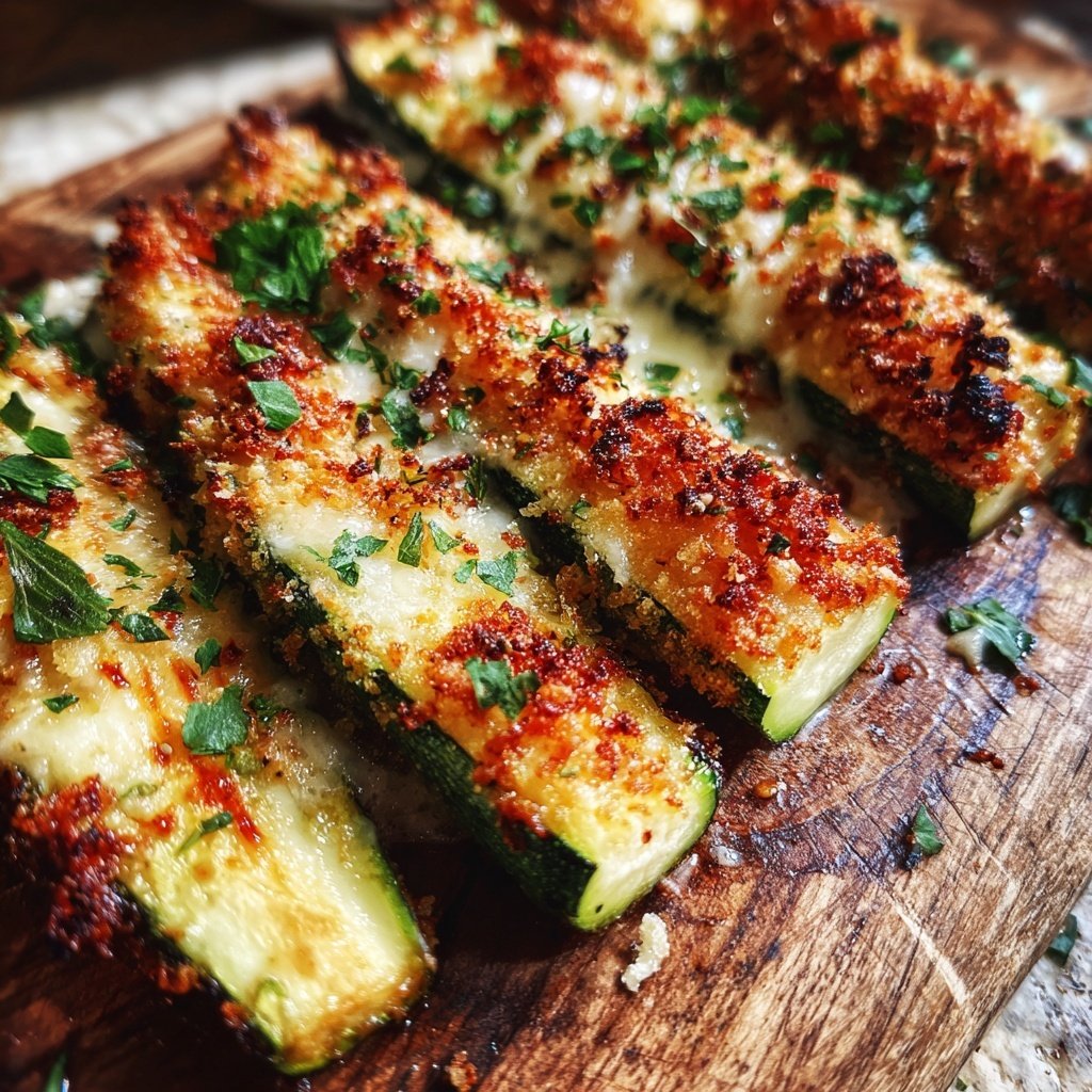 Ofen Zucchini Mit Parmesan