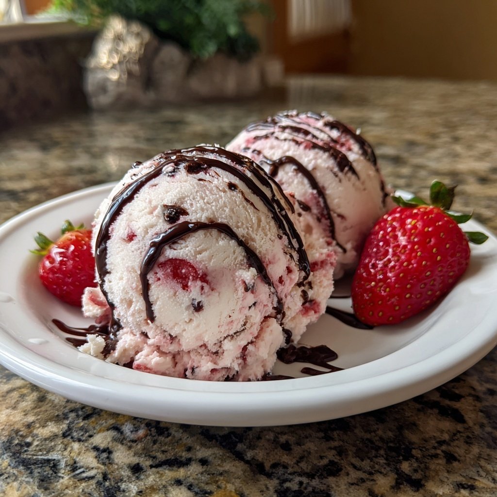 Eis Selber Machen Mit Erdbeeren