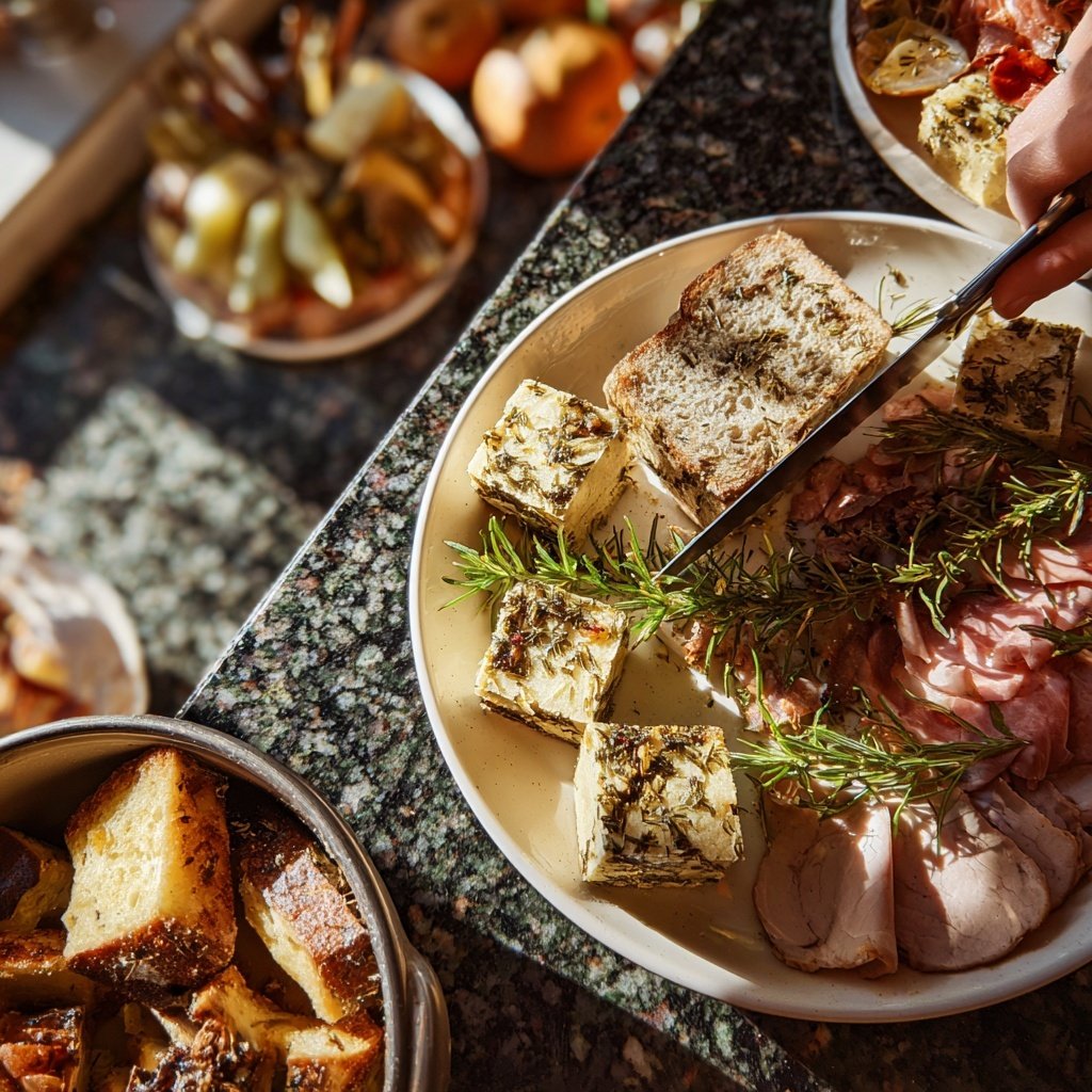 Mittagessen für die Familie