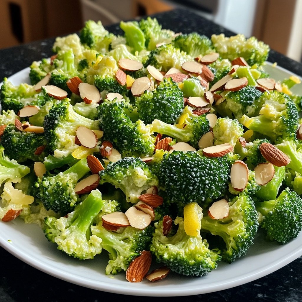 Knuspriger Brokkoli-Glückssalat
